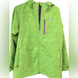 Under Armour Women's Viscosity Softshell Ski Jacket (Green Floral) - Size M